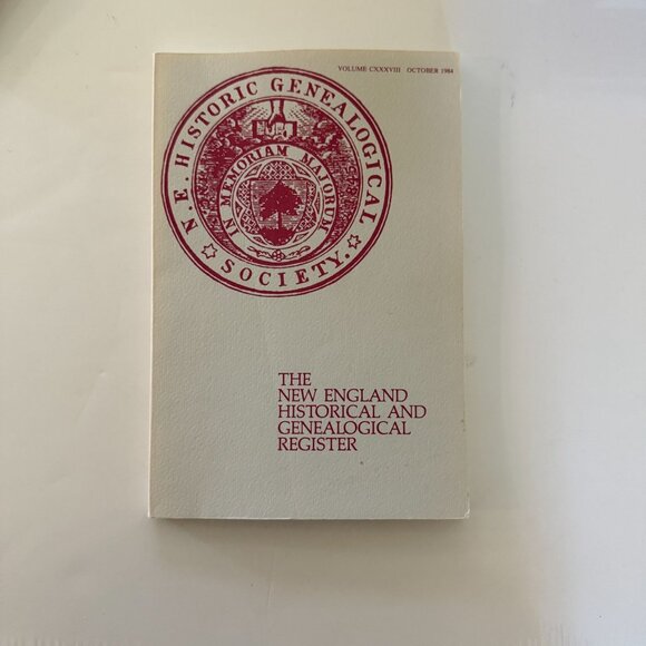 Set Of 5 The New England Historical And Genealogical Register Magazines - Picture 3 of 5